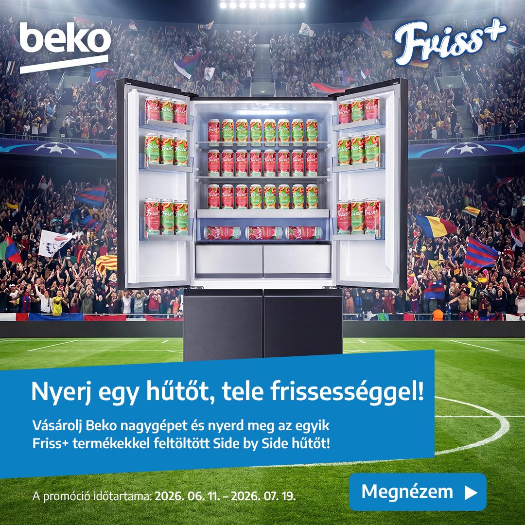 Beko Friss+ nyereményjáték