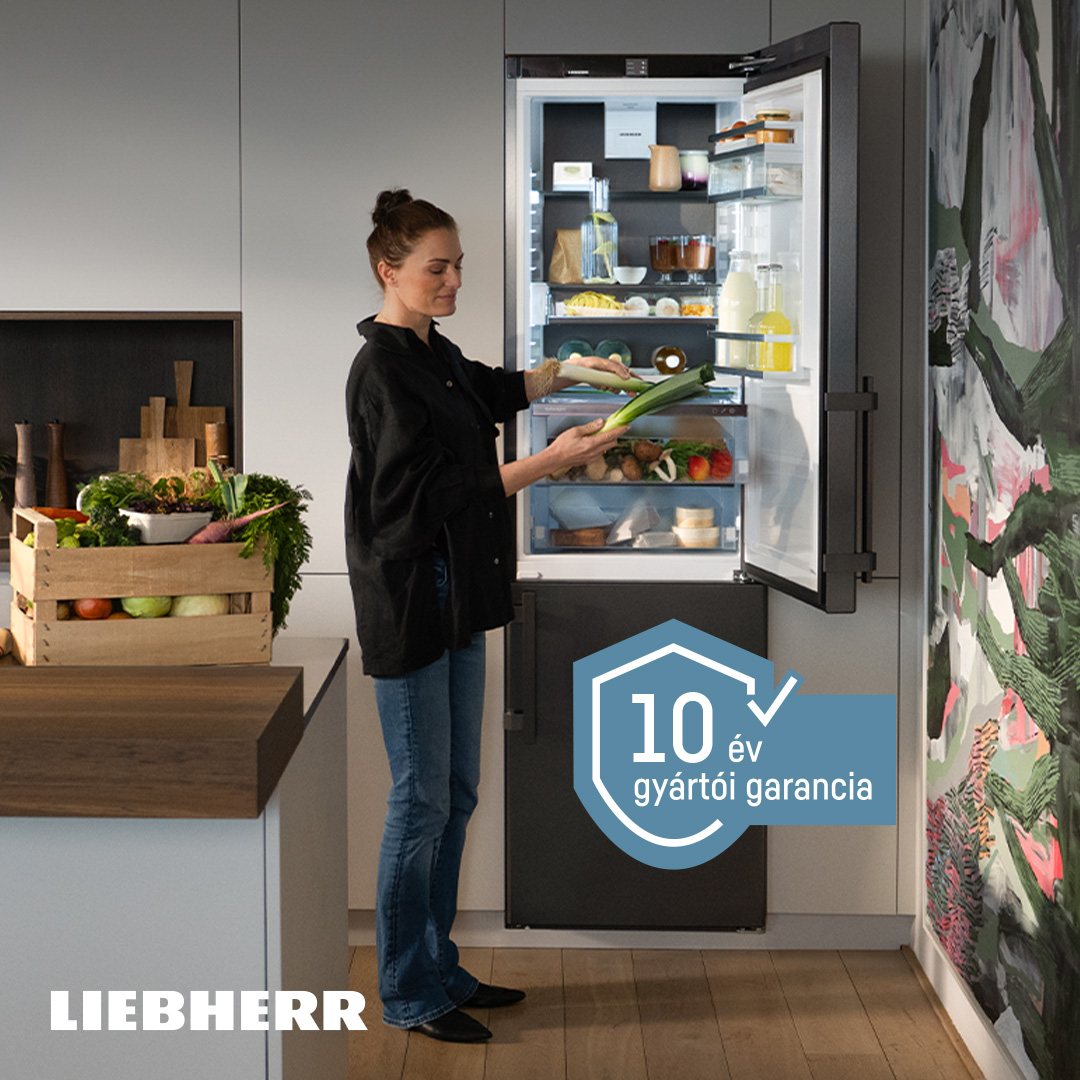 Liebherr – 10 év gyártói garancia minden háztartási készülékre
